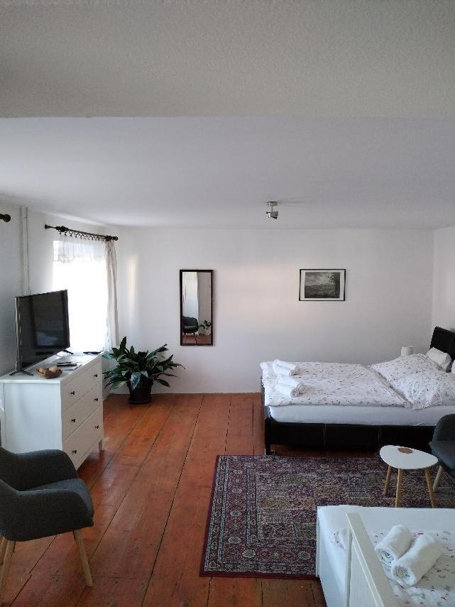 Apartman Modry Dum 迪耶河畔弗拉诺夫 外观 照片